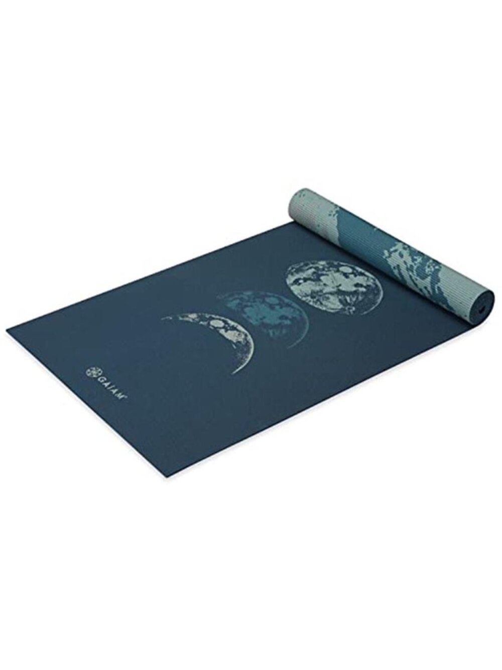 Yoga Mat Premium 6mm Print Reversible Extra Thick Non Slip Exercise and
